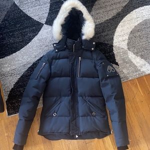 Moose Knuckles Winter Jacket (Navy Blue) Size Small